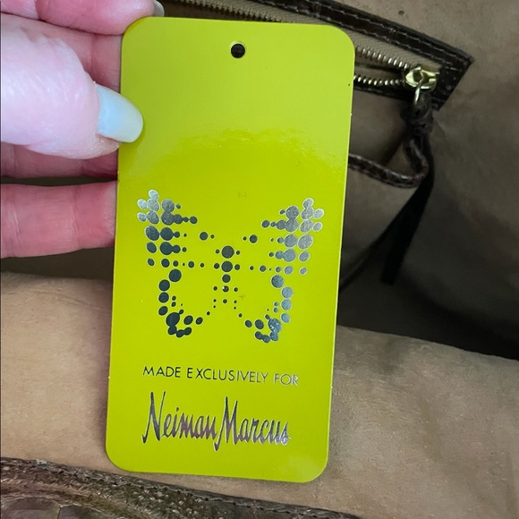 Nancy Gonzalez Crocodile Copper Tote Bag - Picture 11 of 16